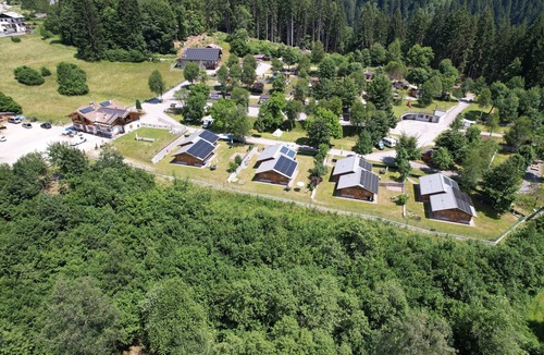 Sant'Antonio di Mavignola Ski Chalet | Chalet 'Camping Faè' with Mountain View, Private Terrace and Wi-Fi