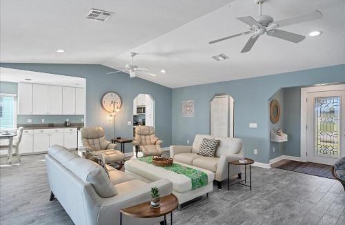 South Gulf Cove House | Charlotte County Villa 5872: Canal-Front Private Pool Oasis
