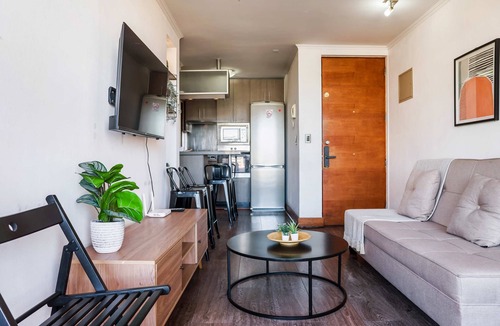 El Golf Apartment | Chic 2BR | Your Cozy Getaway Oasis in Las Condes