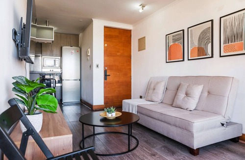 El Golf Apartment | Chic 2BR | Your Cozy Getaway Oasis in Las Condes