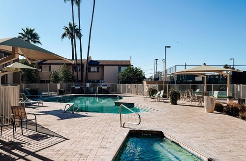 Village Grove Condo | Chic Scottsdale Oasis with Pool, Gym, and Pickleball!