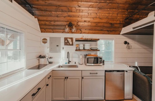 Index House | Clay Baby- luxury shed conversion on the river + Epic Sauna + Cold Plunge