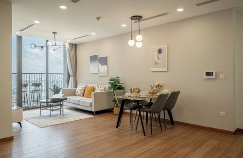 Tan Thuan Tay Apartment | Cool and New 3Brs Apartment - Amazing view - Free Pool&Gym - D7