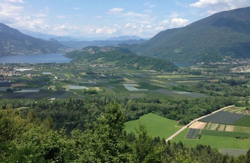 Caldonazzo Apartment | Cosy apartment for 5 people with WIFI, TV, patio, pets allowed, panoramic view and parking