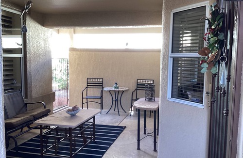 Sun City West Apartment | Cozy 1-bedroom large Casita in sunny Sun City West with AC. Beautiful golf view.