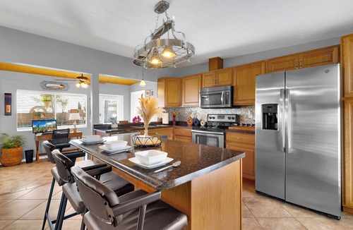 Harrison East South House | Cozy Desert Oasis with Pool, and Private Fenced Yard-Furry Friends Welcome!