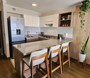 San Isidro Centro Financiero Apartment | Cozy & Modern Apt with City View in San Isidro
