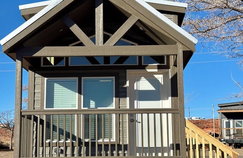 Page Cabin | Cozy Tiny Home with Loft - Sleeps 6 #25C-D