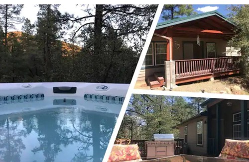 Iron Springs House | Deep Pines Retreat with Hot Tub
