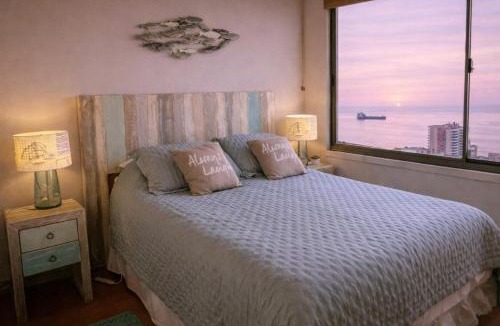 Placeres Apartment | Departamento con amplia y bella vista a la bahía de Valparaiso