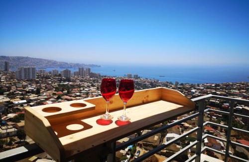 Placeres Apartment | Depto Valparaíso con Vista al Mar y a la Bahía de Valparaíso
