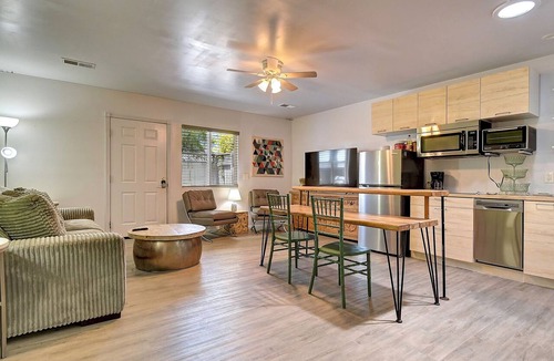 Camelback East Condo | Designer Condo in Hip Zen Yard! Midtown Phoenix!