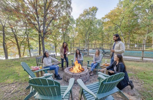 Pocono Mountain Lake House | Eagle Lake Getaway: Pool, Hot Tub, Games & Firepit Ping Pong, Foosball