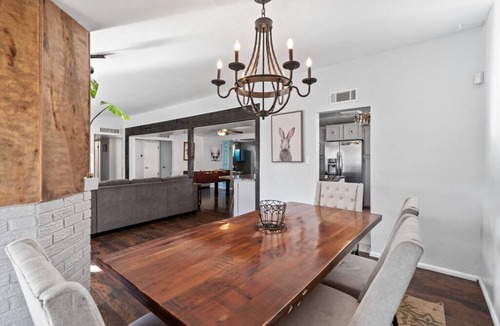 Tucson House | Eli Drive: Farmhouse Charm Meets Modern Luxury – Pool Included!
