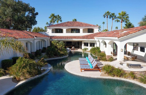 Paradise Valley House | Entertainers Paradise! $6M Estate with Lagoon Pool