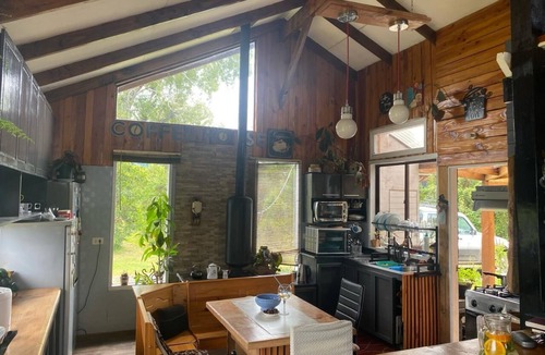 Pucon House | Exclusive Casona with a view of the Villarica Volcano | Ideal for groups | Caburgua-Pucón