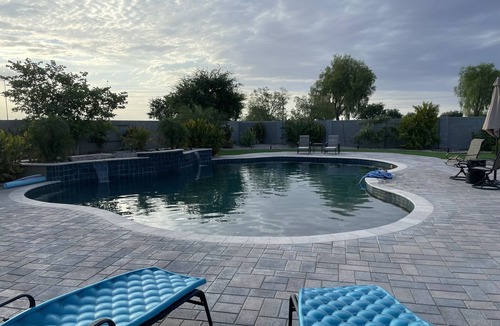 Maricopa House | Family Oasis! Pool+Kitchen/bar+outdoor living!