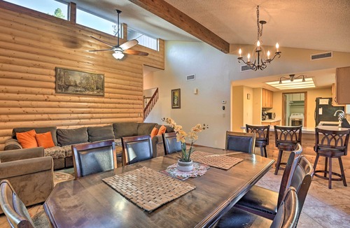 Mountainaire House | Flagstaff Retreat w/Large Yard, Balcony & Views!