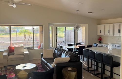 Villages At Queen Creek House | Gorgeous 4 bedroom, 2 bath house with heated pebble bottom pool on hole 6 !