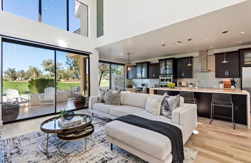 South Scottsdale House | Gorgeous Luxury Home on 2nd Hole Gainey Ranch Golf Course! Pools, PickleBall,Gym