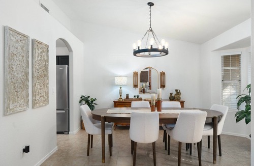 La Buena Vida House | Great Location! Walk to State Farm Stadium! Heated Pool & Spa!