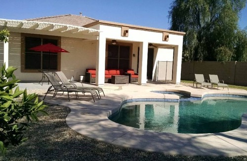 Pebblecreek House | Great Palm Valley home with private heated pool/spa in quiet neighborhood
