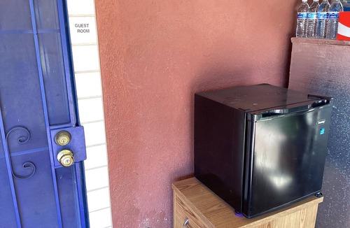 Barrio Viejo Apartment | Guest room with private outside entrance with bath in Historic Barrio Viejo