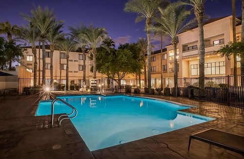 Chandler Apartment | Guided AZ Desert Tour! Outdoor Pool, Sun Terrace & Pets are Allowed HERE!