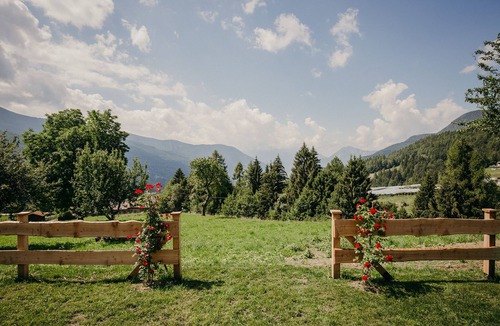 Sant'Orsola Terme Cabin | Hay Farm Chalet with Private Sauna and Breathtaking Views of the Dolomites