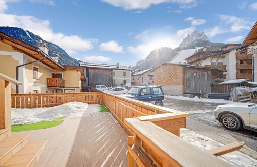 San Giovanni di Fassa Apartment | Holiday Apartment "Aloch" with Wi-Fi & Mountain View
