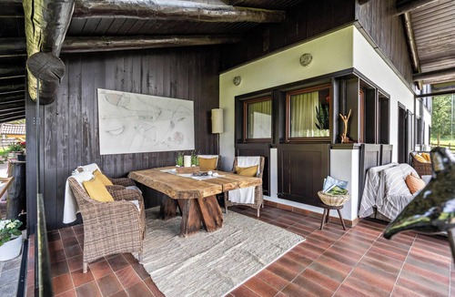 Meltina Apartment | Holiday Apartment "Chalet Marianna" with Mountain View, Shared Garden & Wi-Fi