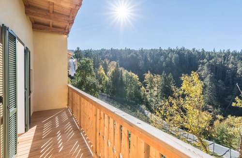 Petersberg Apartment | Holiday apartment Hof im Thal Apt Zirbe with wonderful Mountain View and Balcony