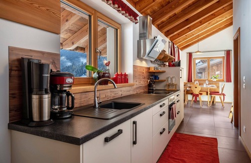 Racines Apartment | Holiday Apartment "Larch Soge Apt Karin" with Mountain View, 2 Private Terraces & 2 Balconies