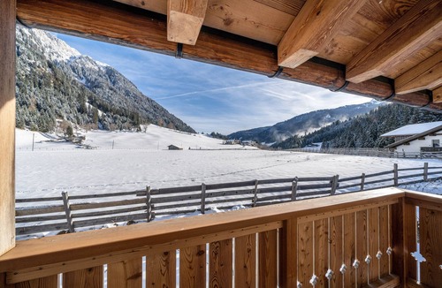 Racines Apartment | Holiday Apartment "Larch Soge Apt Karin" with Mountain View, 2 Private Terraces & 2 Balconies