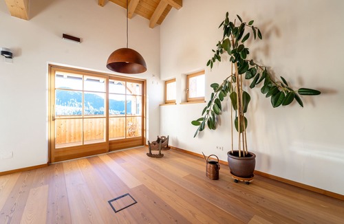 Redagno House | Holiday Home 'Lexn Radein' with Mountain View, Wi-Fi and Air Conditioning