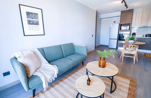 Santiago Apartment | HOM I Terraza BarrioItalia Providencia Parking I FB 7 0 3
