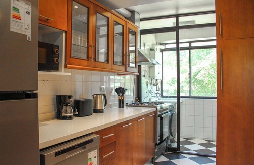 Vitacura Apartment | HOM I TOP1 Calefacción 3D3B en Vitacura Wifi