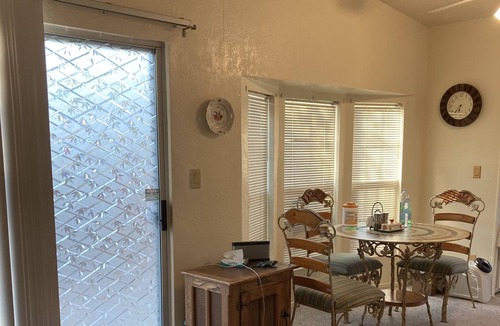 Cooper Commons House | Home Share in Quaint Villa in 55+ Golf Resort. Private bedroom and bathroom.