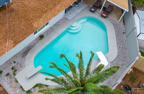 Glendale House | Hot Tub, Pool, Water Slide, Diving Board, King Bed