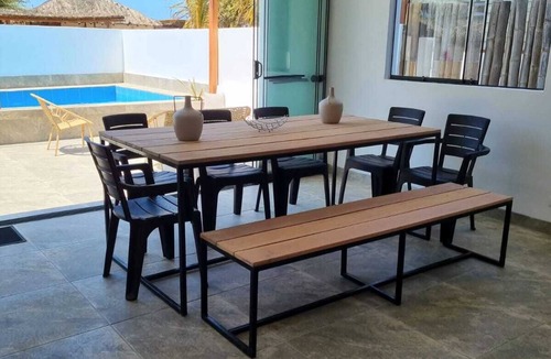 Vichayito House | House with a pool on Vichayito´s beach, Mancora, Piura, Peru.