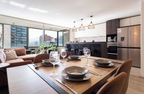 Vitacura Apartment | Incredible Premium Apartment with City View, steps away from Parque Arauco