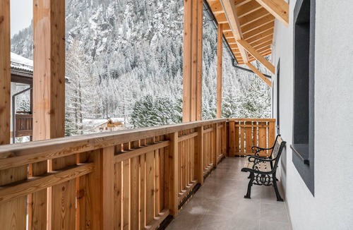 Campitello di Fassa Apartment | Kamerloy Apartments - D with Mountain View, Wi-Fi, Balcony and Garden