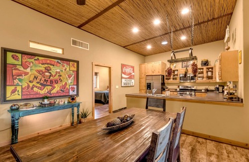 Tucson Apartment | La Puerta Azul - Stunning Desert Retreat Pool/Spa