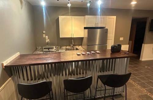 Osakis House | Lake Osakis Family Getaway: Game Room, Dock
