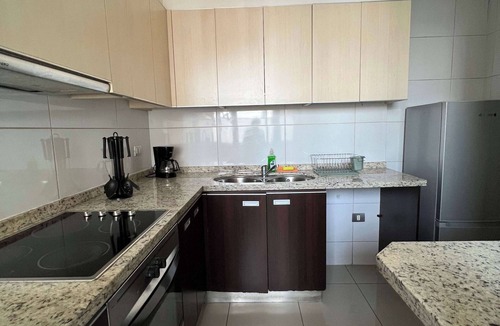 Apoquindo Apartment | Las Condes 2BR/2BA: Pool, Gym & Near Parque Arauco