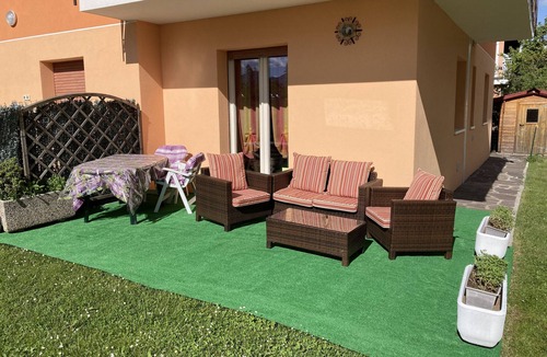 Barco Apartment | Levico mit Eigene Garten, Neben Zentrum, 800 Meter Levicose Erdgeschosswohnung