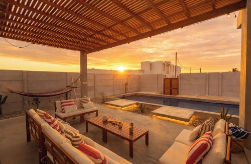Los Organos House | LN6 Casa Arrecife con piscina y vista al mar