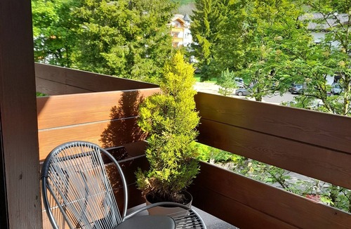 San Martino di Castrozza Apartment | Lovely studio apartment with mountain view