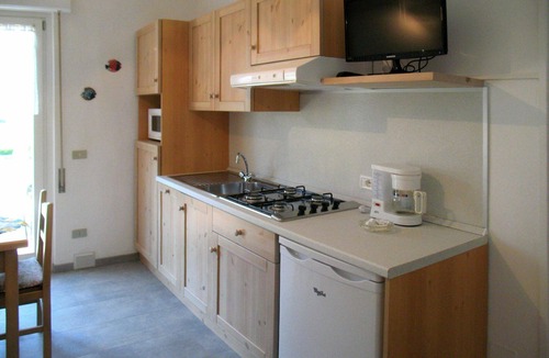Val Maria-Pur Apartment | Lovely apartment for 4 guests with WIFI, pool, TV, balcony and parking