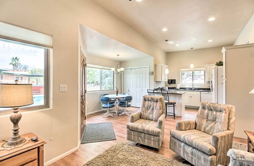 Casas Adobes Cottage | Lovely Tucson Home w/Private Pool & Hot Tub!
